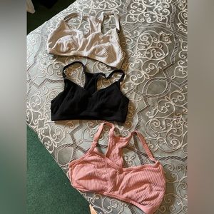 3 Auden nursing bralettes